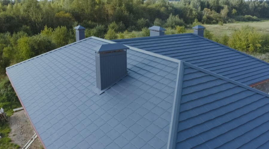 Professional metal roof installation in Sherman, NY
